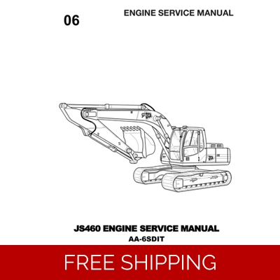 JCB JS460 ENGINE ISUZU AA-6SD1T SERVICE REPAIR MANUAL JCB JS460 ENGINE ISUZU AA-6SD1T SERVICE REPAIR MANUAL